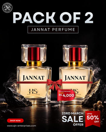 JANNAT HS – Fresh Luxury Perfume with Splash Effect Bundle